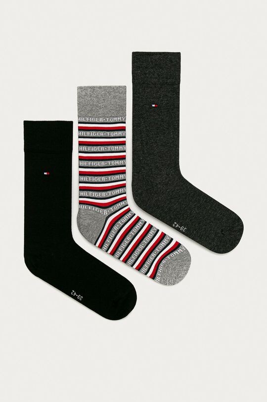 

Носки (3 пары) Tommy Hilfiger, черный
