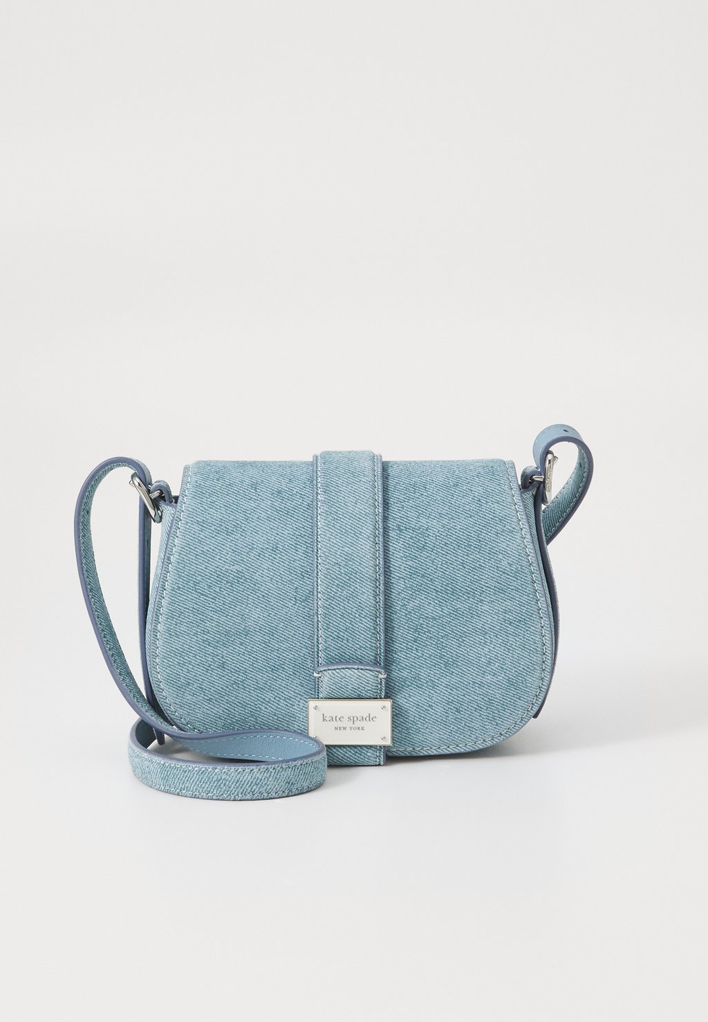 

Сумка через плечо NOUVEAU MINI SADDLE - Across body bag kate spade new york, синий