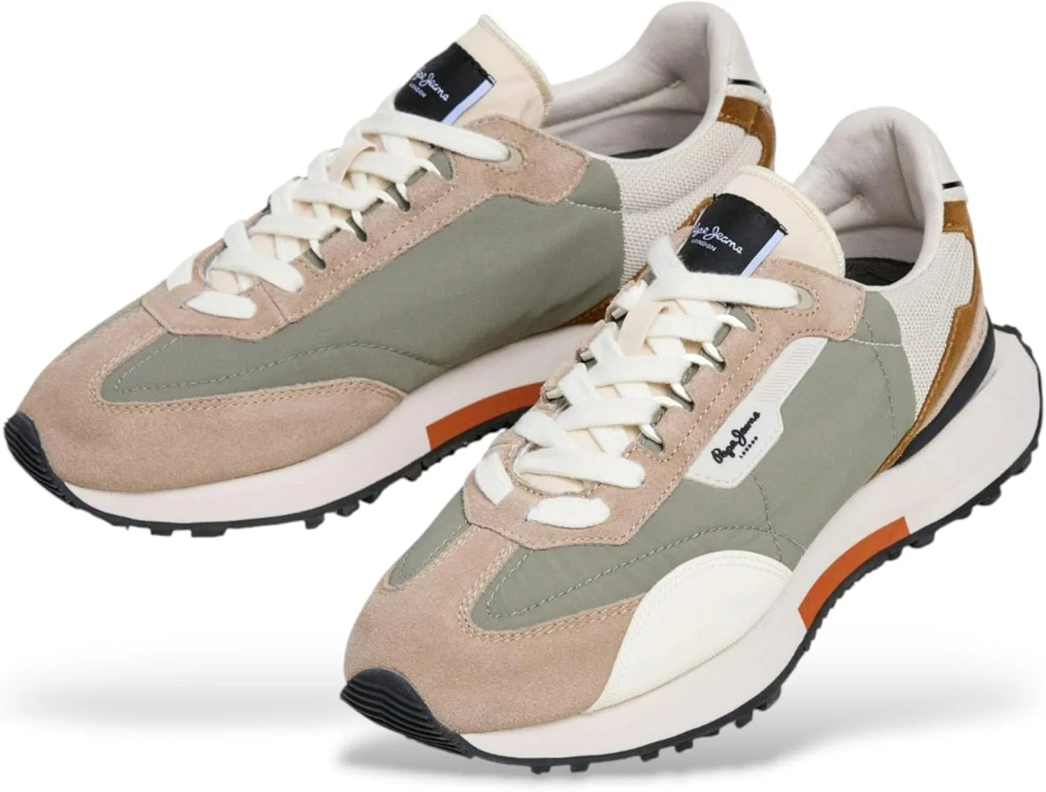 Кроссовки Pepe Jeans Archer Block, Beige — фото 2