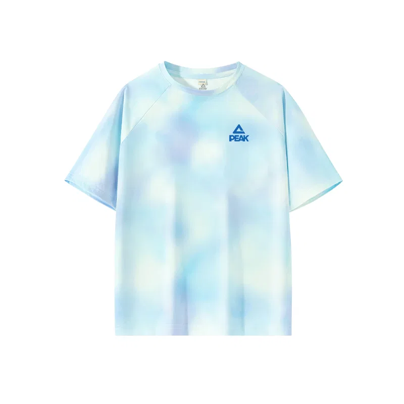 Футболка детская спортивная PEAK Blue Purple