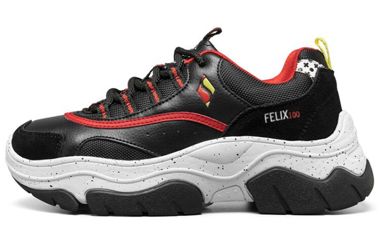 

Кроссовки женские Chunky с низким верхом, черные/красные Skechers, Черный, Кроссовки женские Chunky с низким верхом, черные/красные Skechers