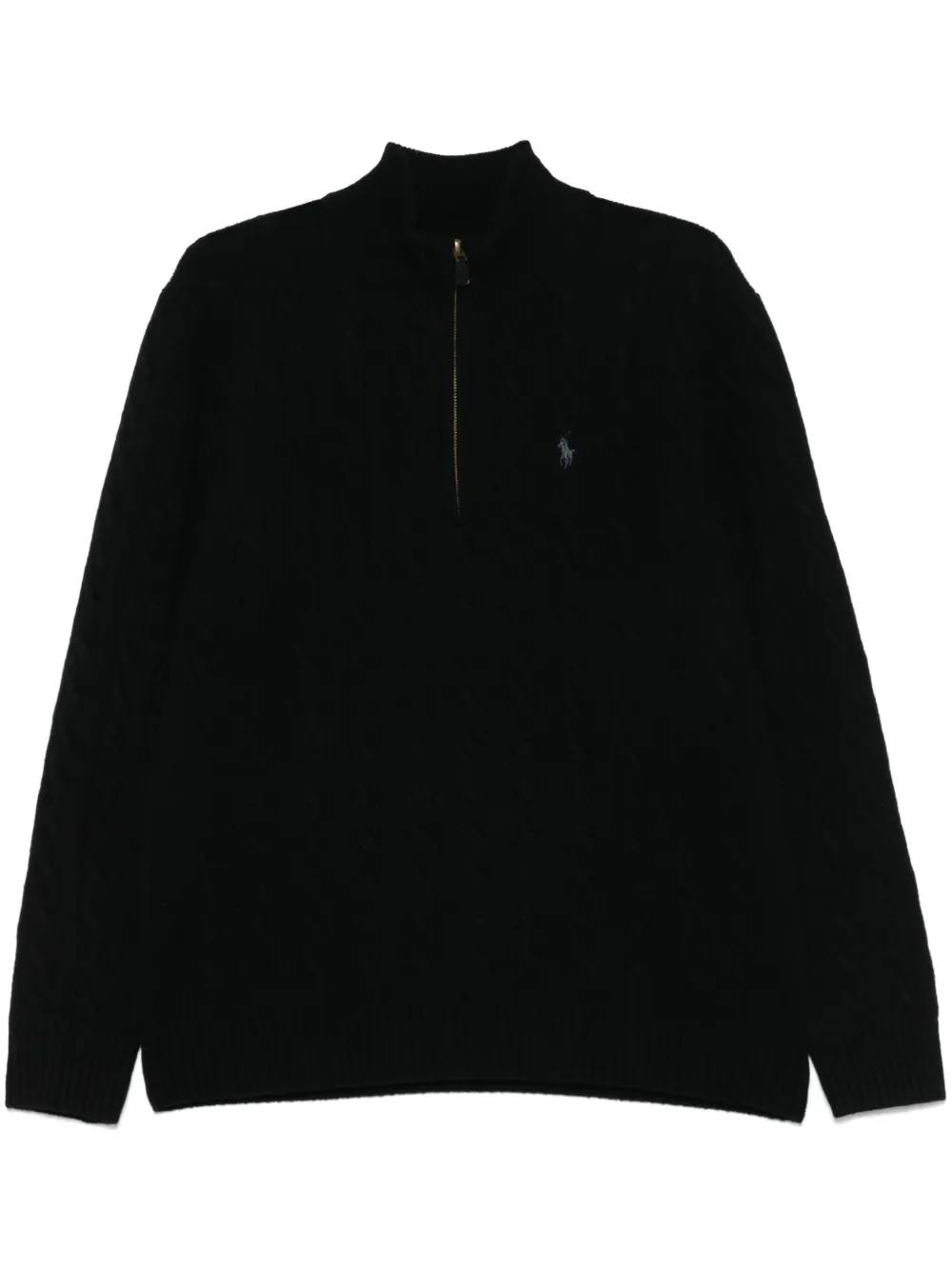 

Свитер фактурной вязки POLO RALPH LAUREN, черный