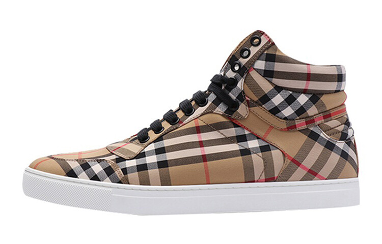 

Кеды Burberry, клетка, Серый, Кеды Burberry, клетка