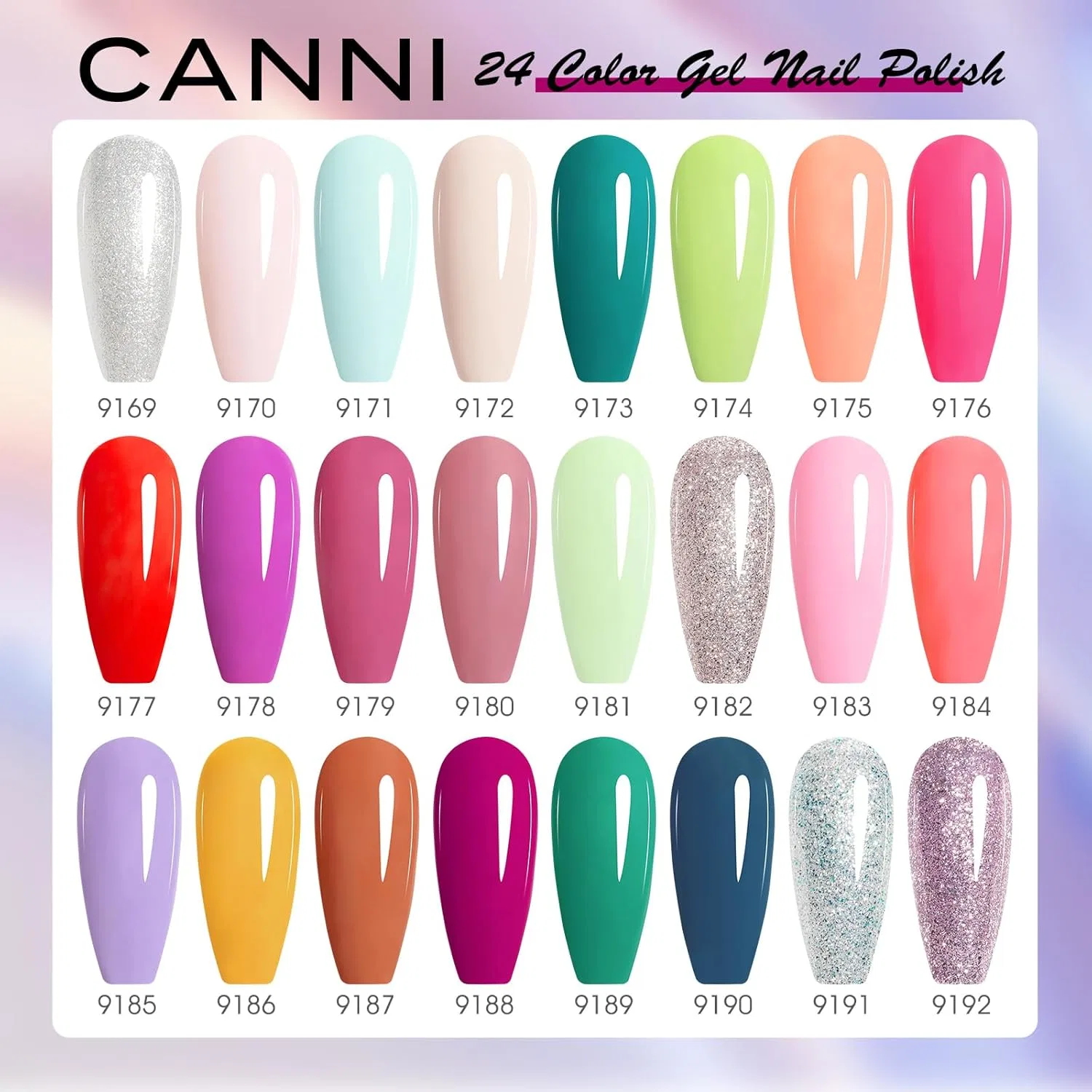 Гель-лак для ногтей CANNI UV с эффектом «кошачий глаз» Canni — фото 3