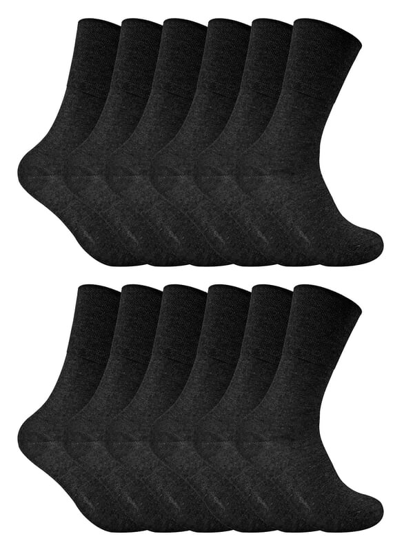 

Женские носки с мягким верхом для улучшения кровообращения Sock Snob, черный