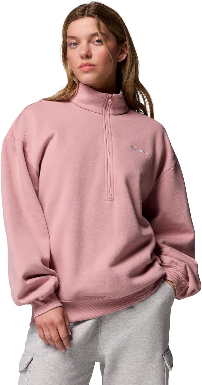 

Columbia женская толстовка Aldermere с молнией до половины, Eraser Pink