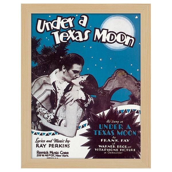 

Рамка для фотографий LegendArte Poster Under A Texas Moon цвет eiche dekor