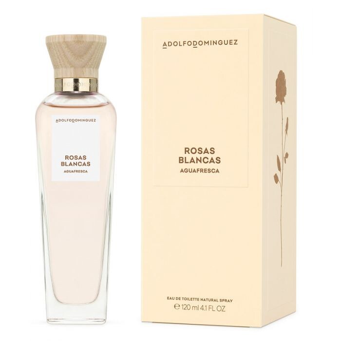 Туалетная вода унисекс Agua Fresca de Rosas Blancas EDT Adolfo Dominguez, 120 — фото 2
