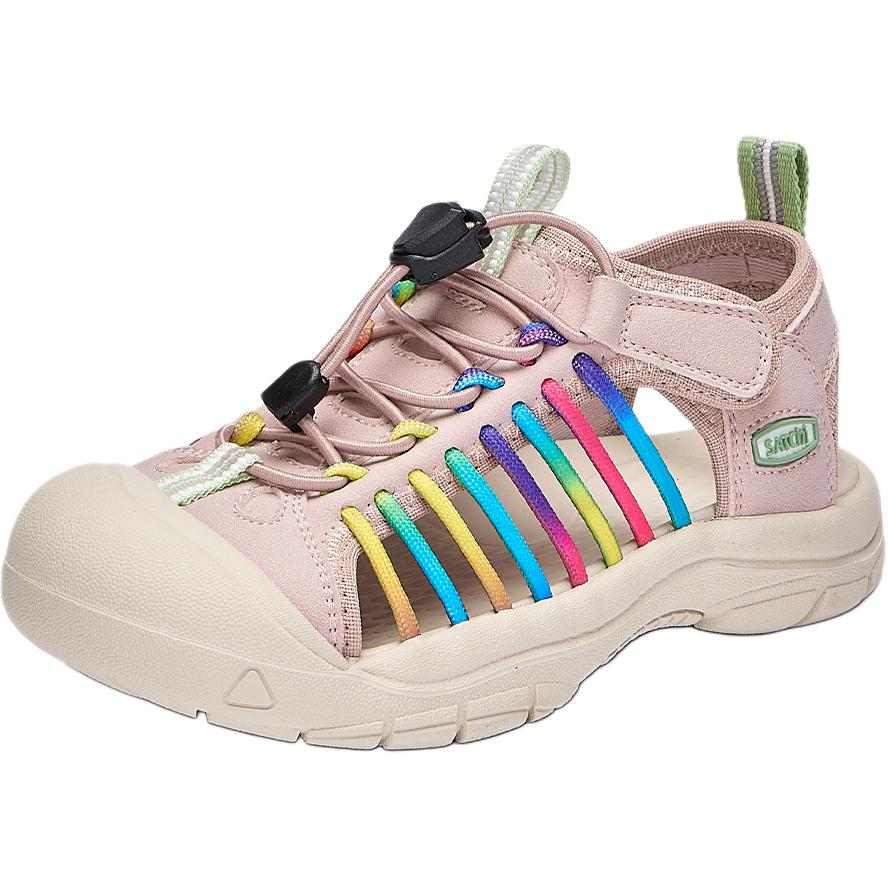 Износостойкие дышащие детские сандалии Kids' Satchi, зеленый — фото 4