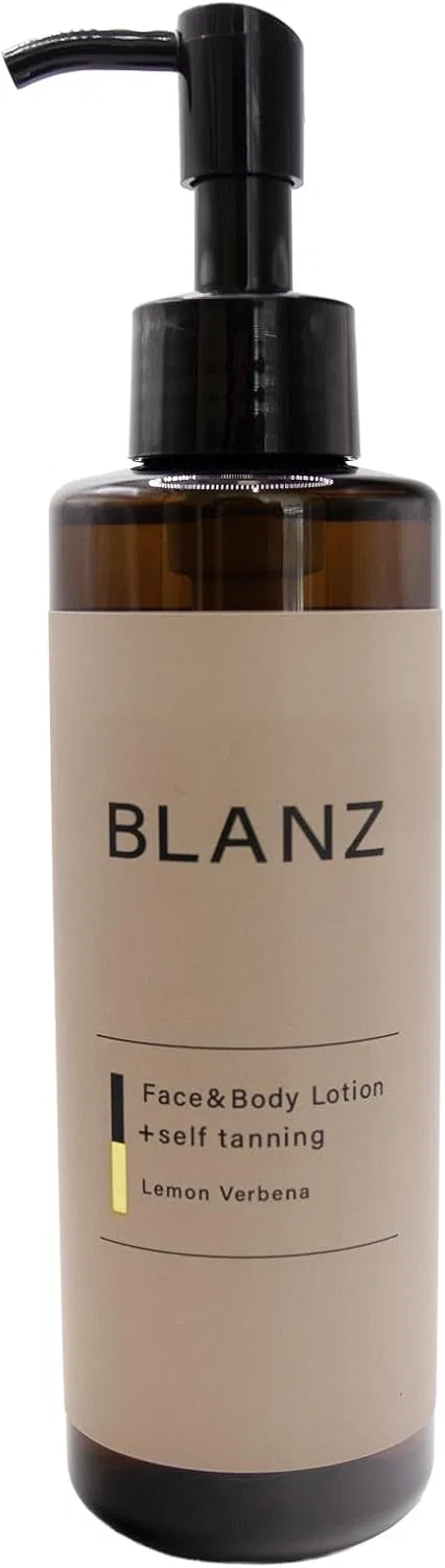 Лосьон для лица и тела с автозагаром BLANZ Лимонная вербена, 200 мл