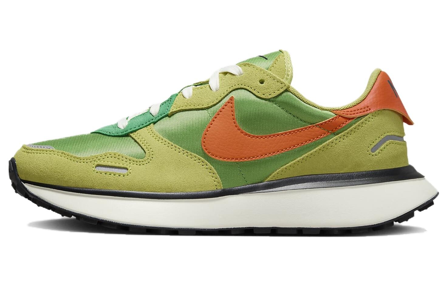 

Кроссовки Nike Phoenix Waffle Chlorophyll Safety Orange Women's, цвет Aloe Wash/Hazelnut/Feather Gray