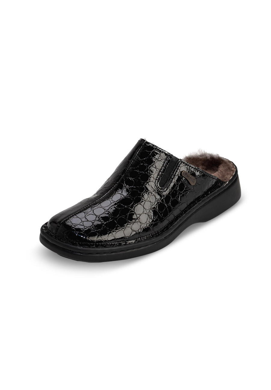 

Сабо VITAFORM Softlackleder Clogs, черный