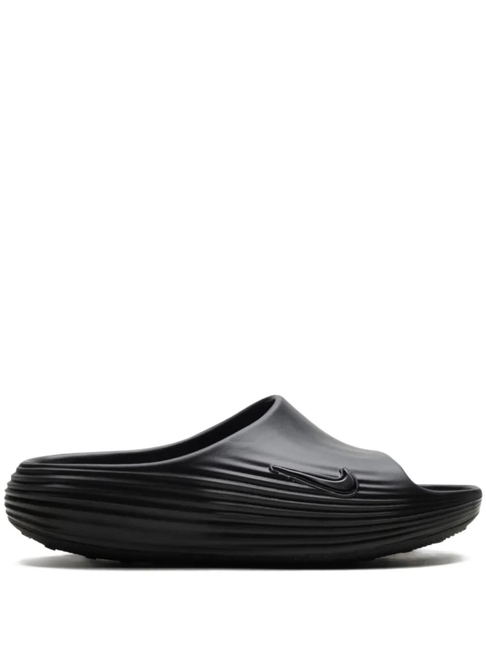 

Шлепанцы ReactX Rejuven8 Triple Black Nike, черный