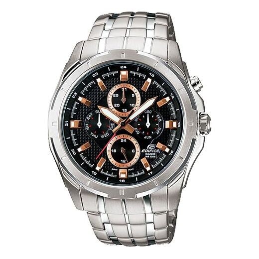 

Часы Casio Edifice Analog Watch 'Silver Metallic Black Gold', черный