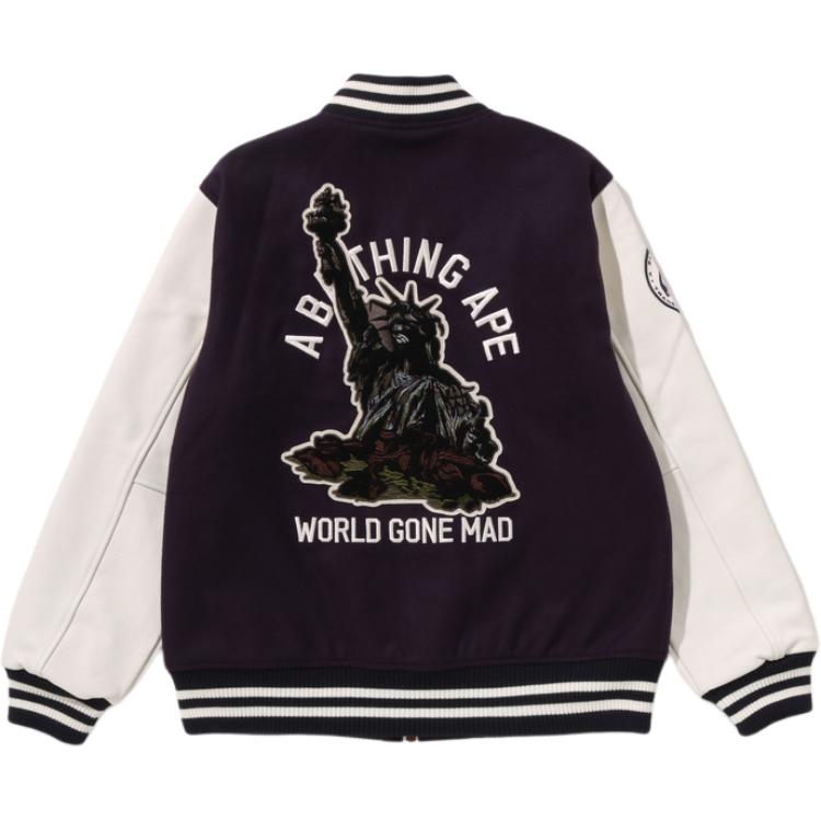 Куртки и пальто мужские A BATHING APE, фиолетовый — фото 3