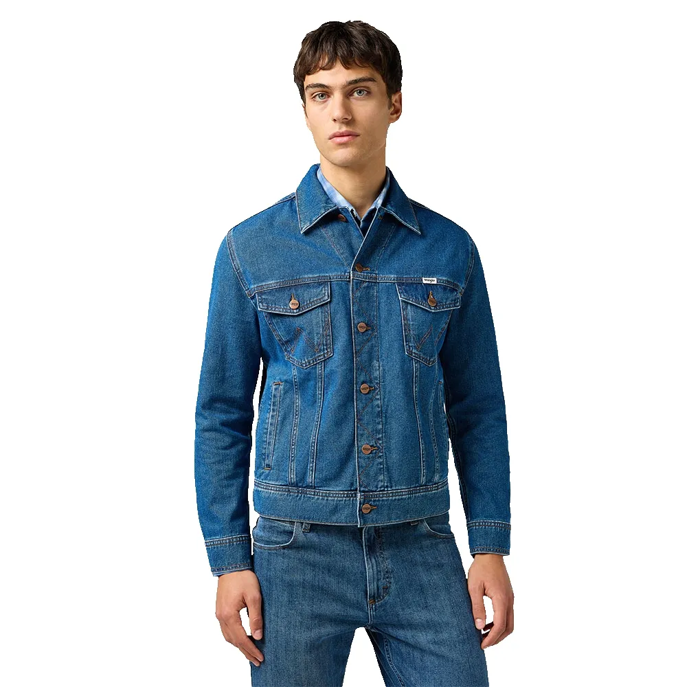 

Куртка Wrangler Classic denim, синий