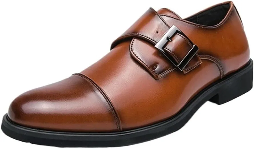 Лоферы мужские, классические, модель Formal Oxford, коричневый UOPYNE