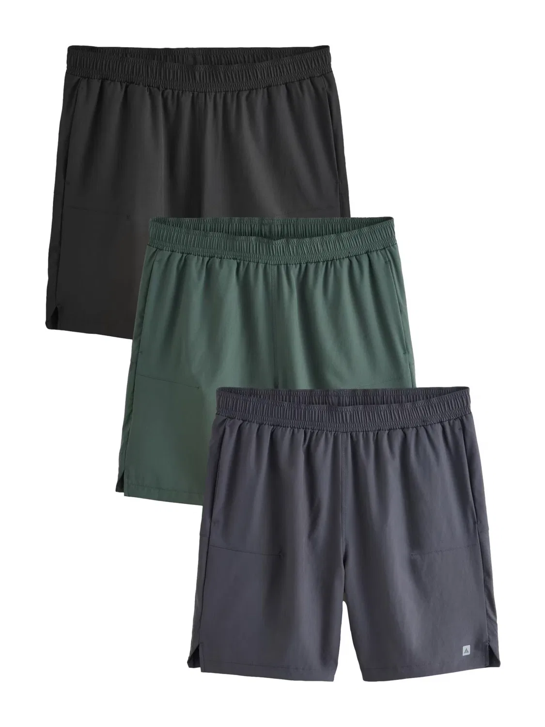 Обычные спортивные штаны Next, Graphite/Dark Green/Black