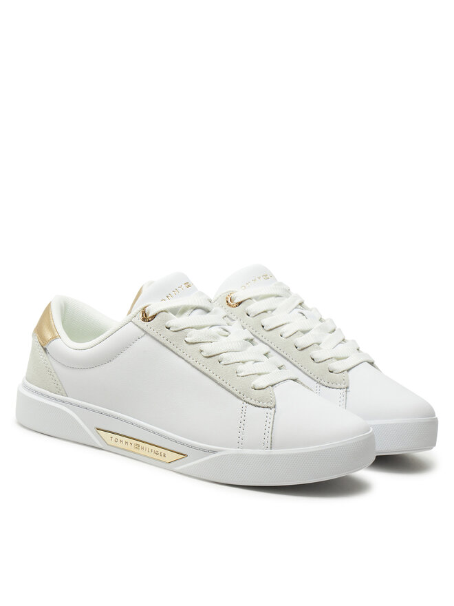 Кроссовки Chic Court Sneaker FW0FW08382 Tommy Hilfiger, белый — фото 2