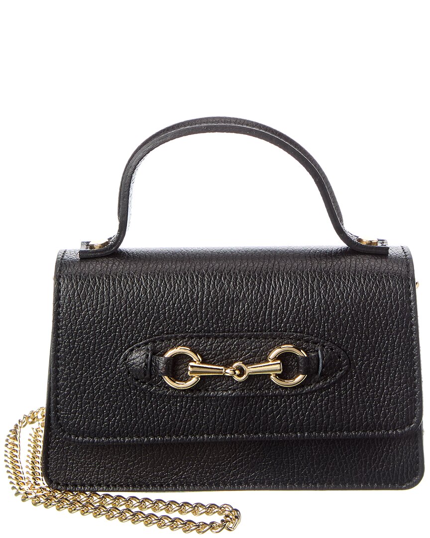 

Пергаман Нью-Йорк Рейган кожаная сумка через плечо Persaman New York, черный