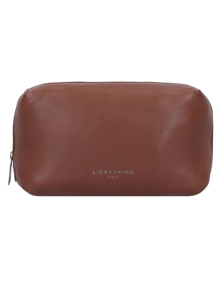 

LIEBESKIND BERLIN Кожаная косметичка 18 см, рыжеватого цвета