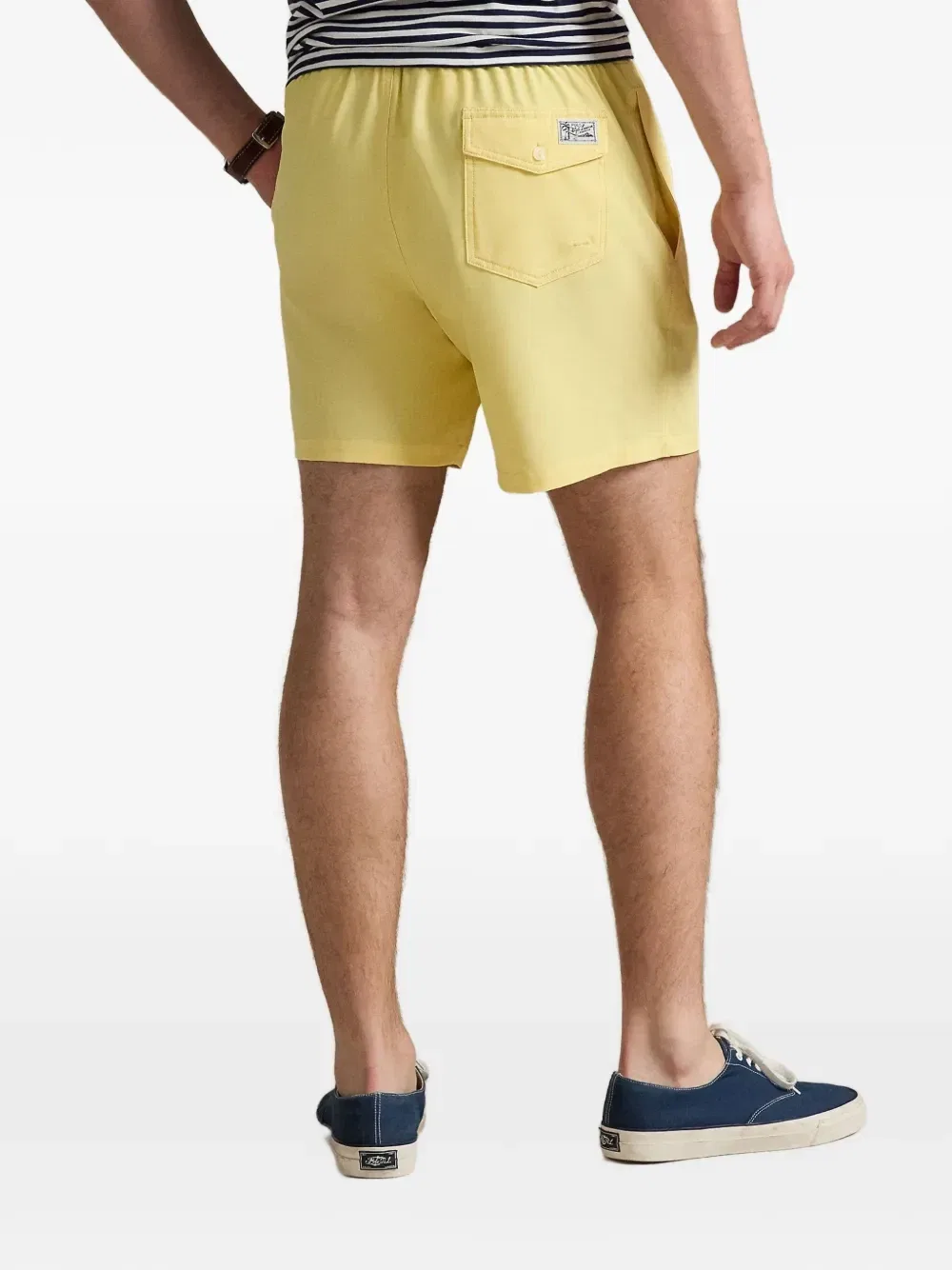 Плавки-шорты Traveler Classic POLO RALPH LAUREN, желтый — фото 4
