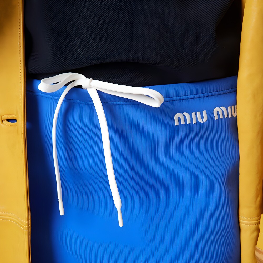 Юбка Miu Miu, индиго — фото 2