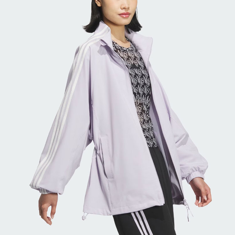 Куртка Dance SS24 Женская Серебристо-Фиолетовая Adidas — фото 3