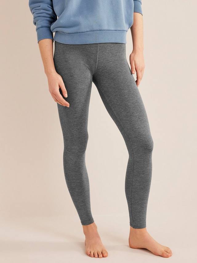 

Леггинсы из джерси с высокой посадкой Boden, цвет Charcoal Marl