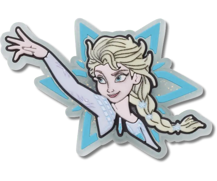 

Джиббитсы Frozen Elsa Crocs