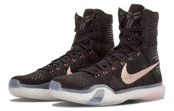 Кроссовки kobe 10 elite Nike, черный — фото 3