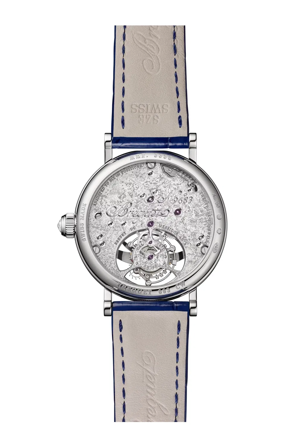 КЛАССИК ТУРБИЙОН 3358 - 3358BB/VD/986 D0 BREGUET, серебряный — фото 2