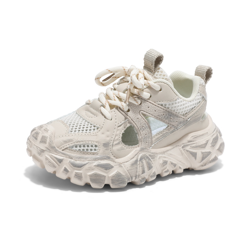 

Нескользящая, износостойкая, дышащая повседневная обувь для детей FIRS Kids, бежевый