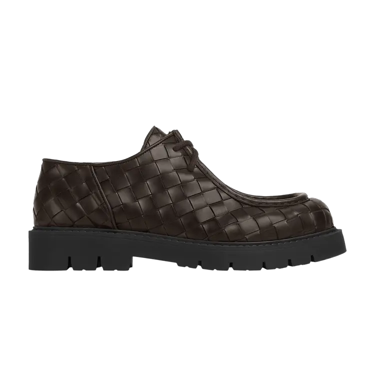 

Кроссовки Bottega Veneta Haddock Lace-Up Fondant, коричневый