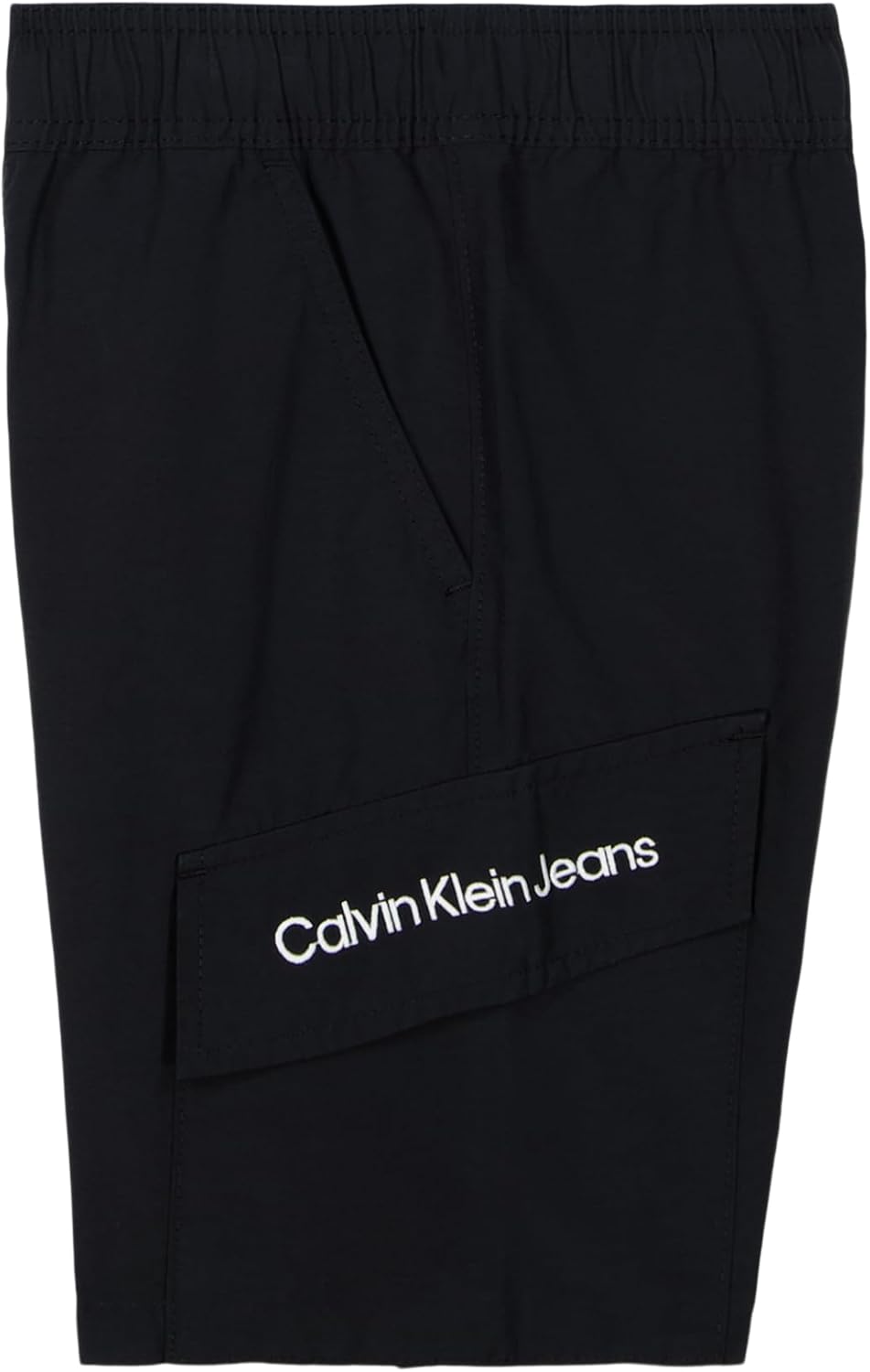 Шорты-карго Calvin Klein для мальчиков, затягивающиеся на шнурок, Black — фото 2