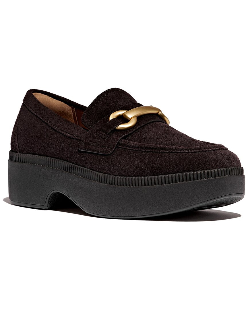 Fitflop F-Luma Замшевые лоферы, коричневый