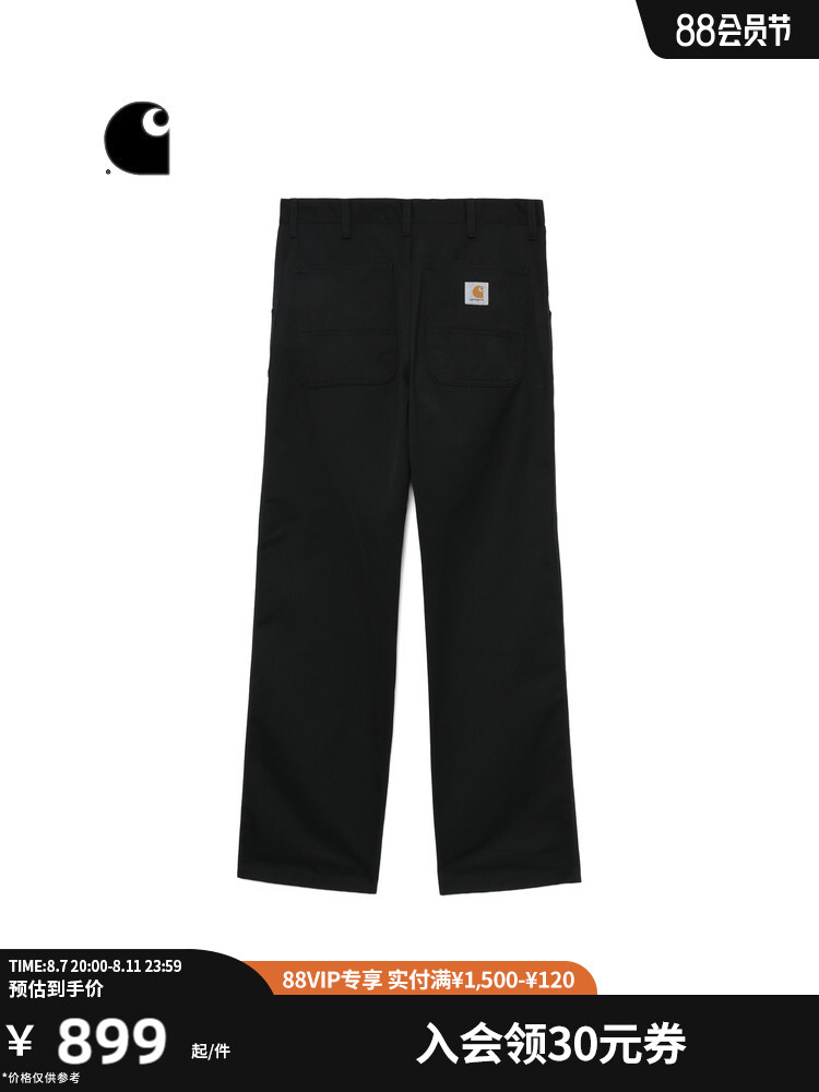 

Штаны Carhartt WIP мужские, черный