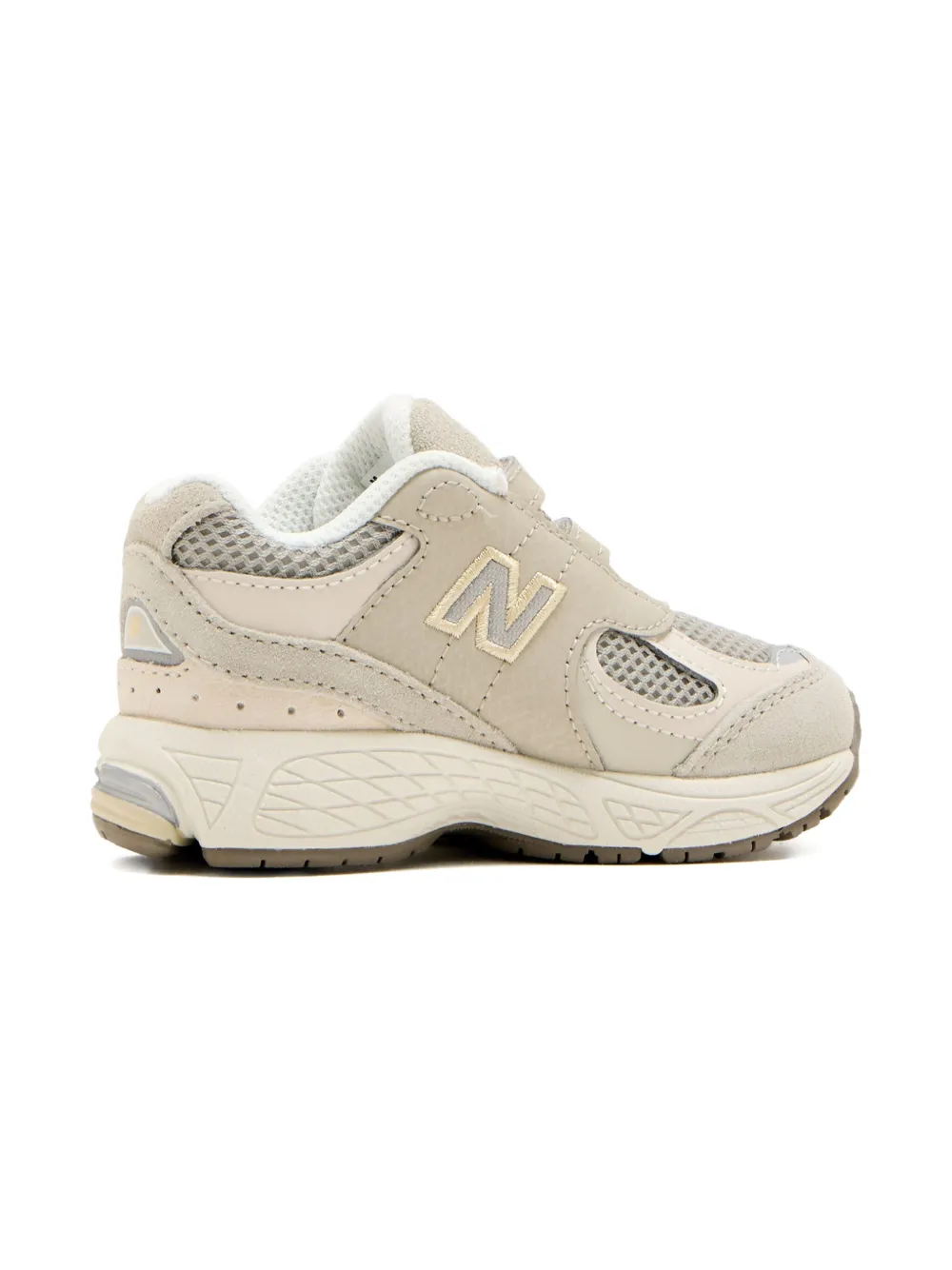 Кроссовки 2000 на липучках с сетчатыми вставками New Balance Kids, нейтральный — фото 3