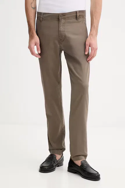 Брюки из льна XX CHINO STD II Levi's, коричневый
