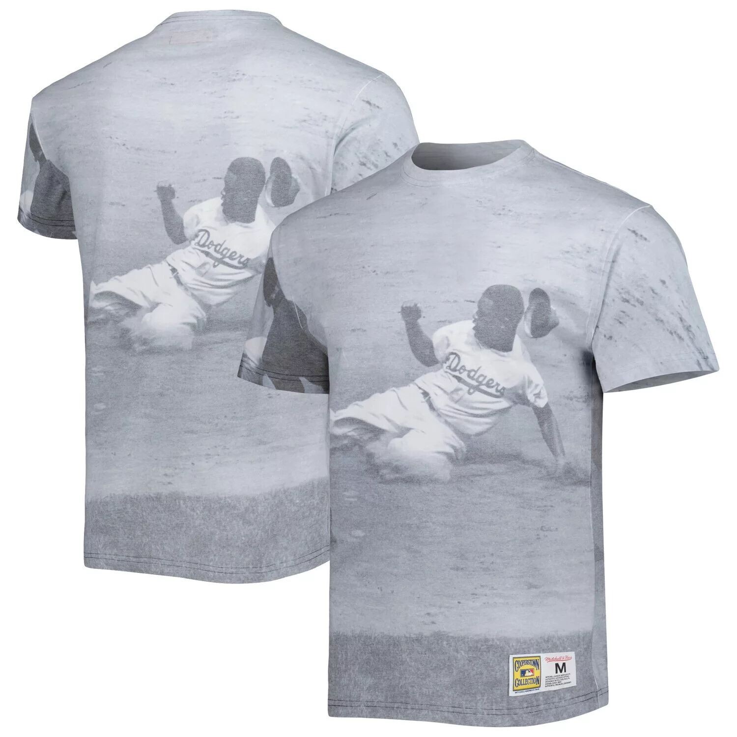 

Мужская футболка Mitchell & Ness Jackie Robinson Brooklyn Dodgers Cooperstown Collection Highlight Player