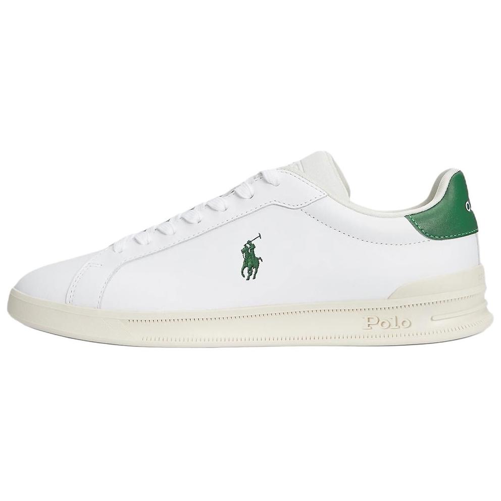 

Polo Ralph Lauren Heritage Court II Low top мужские белые скейтборд кроссовки