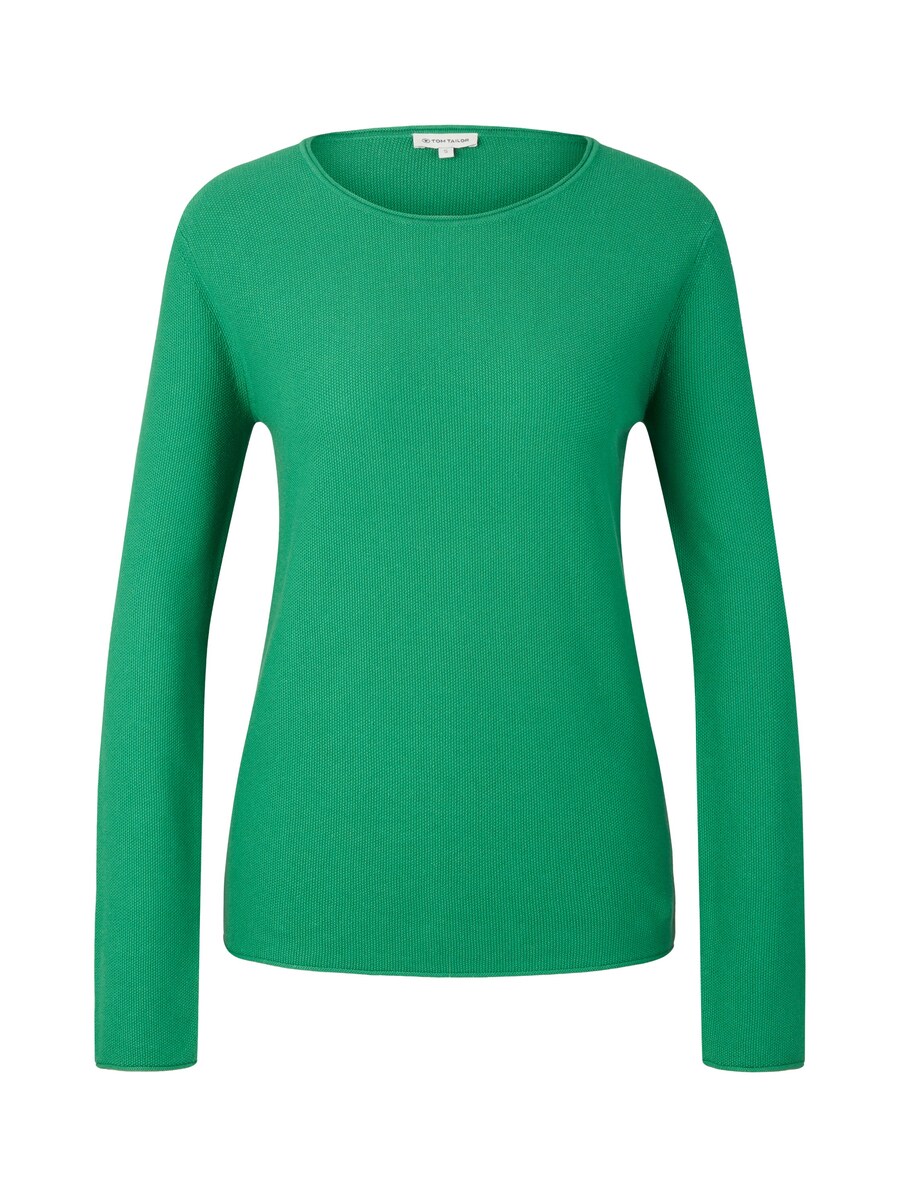 

Тонкий вязаный свитер TOM TAILOR Sweater, цвет kiwi