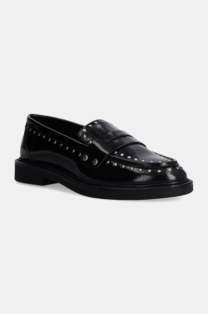 

Кожаные лоферы Steve Madden Harloe, черный