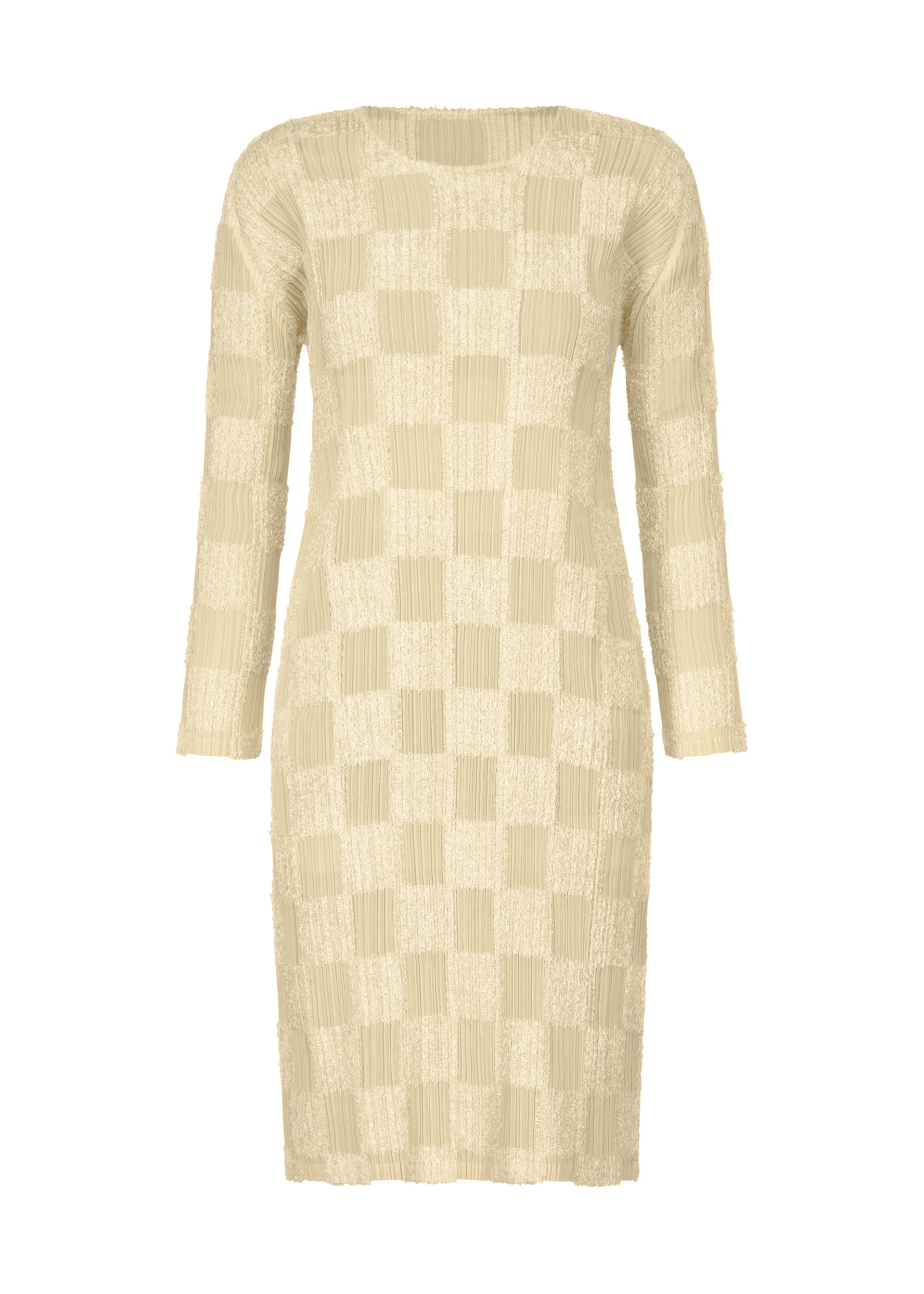 

Платье nebula Pleats Please Issey Miyake, бежевый