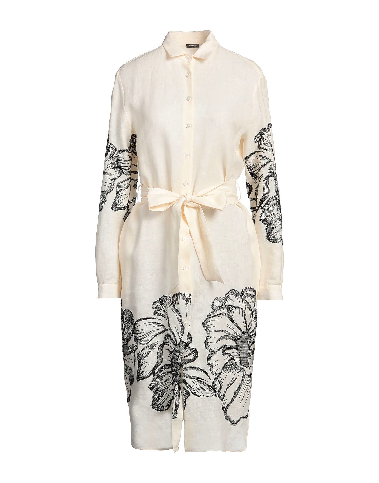 

Платье миди Kiton, айвори