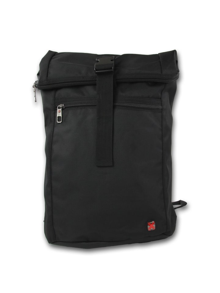 

Рюкзак для отдыха из полиэстера Travel N Meet, черный, примерно 35 см Travel n meet