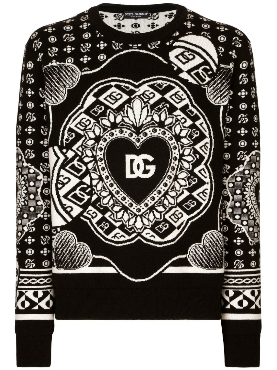 

Dolce & Gabbana джемпер с логотипом, черный