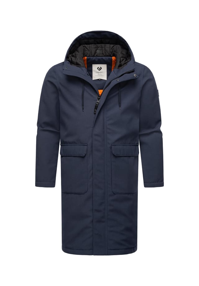 

Зимнее пальто Mr Them Long Ragwear, синий