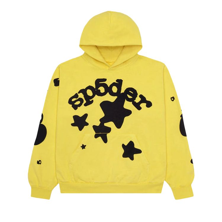 

Худи Sp5der Beluga Hoodie 'Yellow', желтый