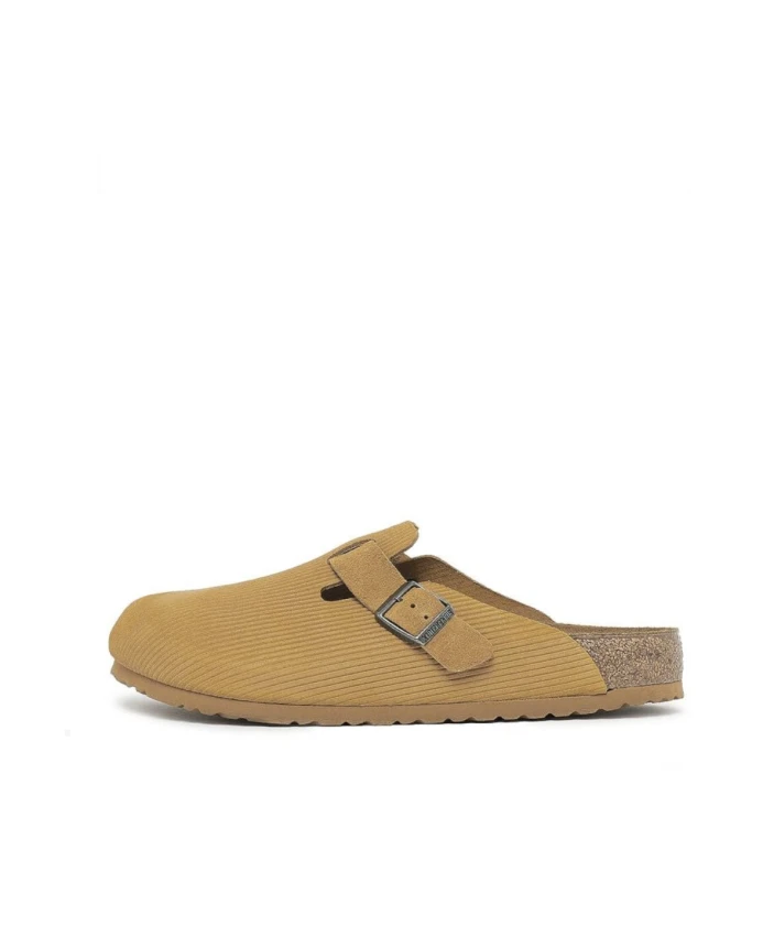 

Вельветовые пробковые сандалии Birkenstock, коричневый